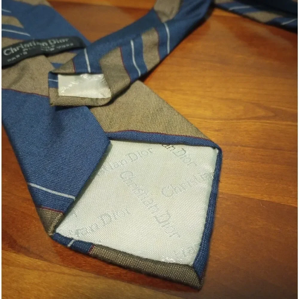 Christian Dior‎ All Silk Paris New York Men's Neck Tie